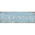 thumbnail image 1 of Coast Sign Poster Print by Julie Paton (8 x 24), 1 of 1