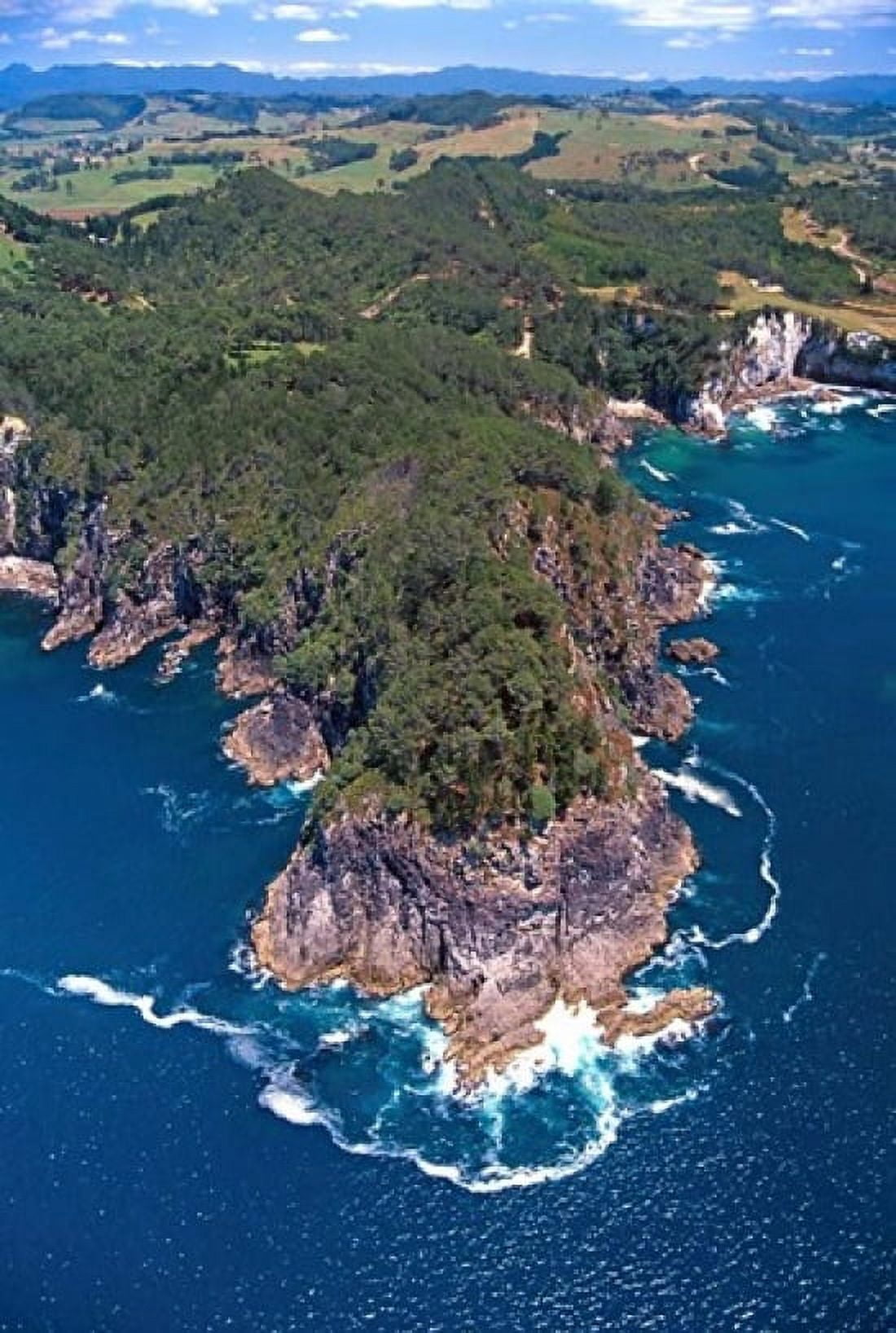Coast South of Hahei Coromandel Peninsula Canvas Art - David Wall DanitaDelimont (11 x 17)