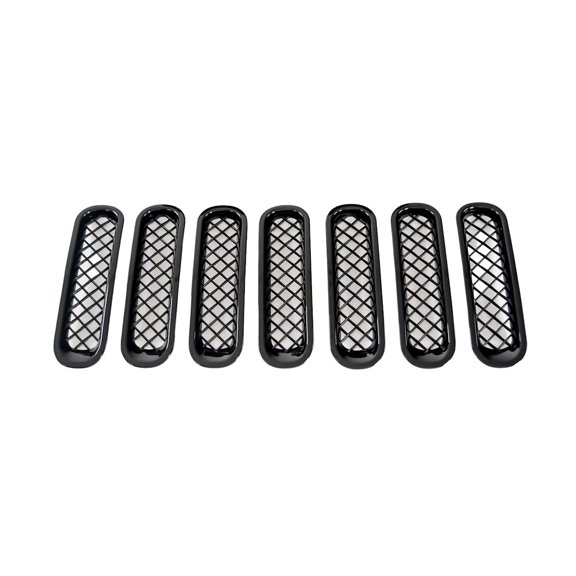 Gi 07-18 Wrangler Jk Gl Bk Mesh 7Pc