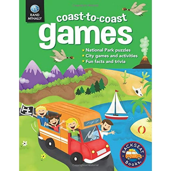 Pre-Owned Coast-to-Coast Games (Backseat Books), 9780528013423, 0528013424, Paperback, Act Csm edition