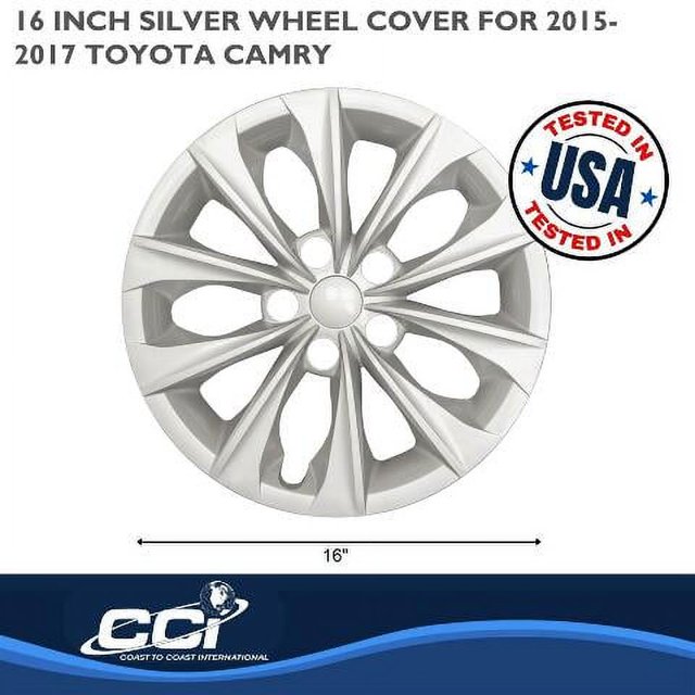 Coast To Coast IWC51416S 10 Spoke Gloss Painted 16" Wheel Cover