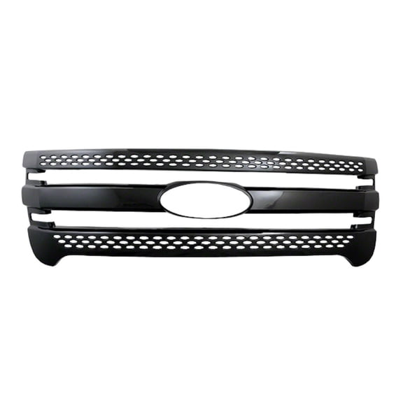 Coast To Coast IWCGI91BLK Grille Insert; Overlay; Horizontal Bar/ Mesh Style; 1 Piece