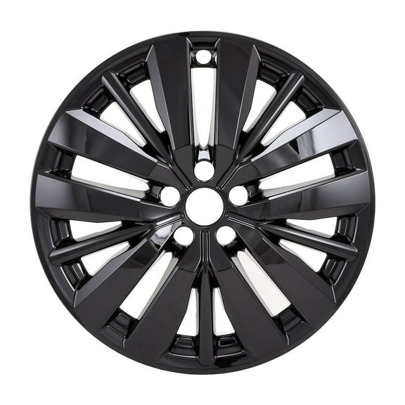 Coast To Coast IWCIMP501BLK IMPOSTOR WHEEL COVER; 20 Inch; 15 Spokes; Snap-On; Painted