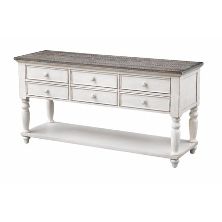 Coast to Coast Bar Harbor II Six Drawer Console Table, 48108