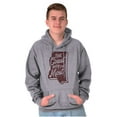 thumbnail image 1 of Coast With The Most Mississippi Hoodie Sweatshirt Women Men Brisco Brands S, 1 of 5