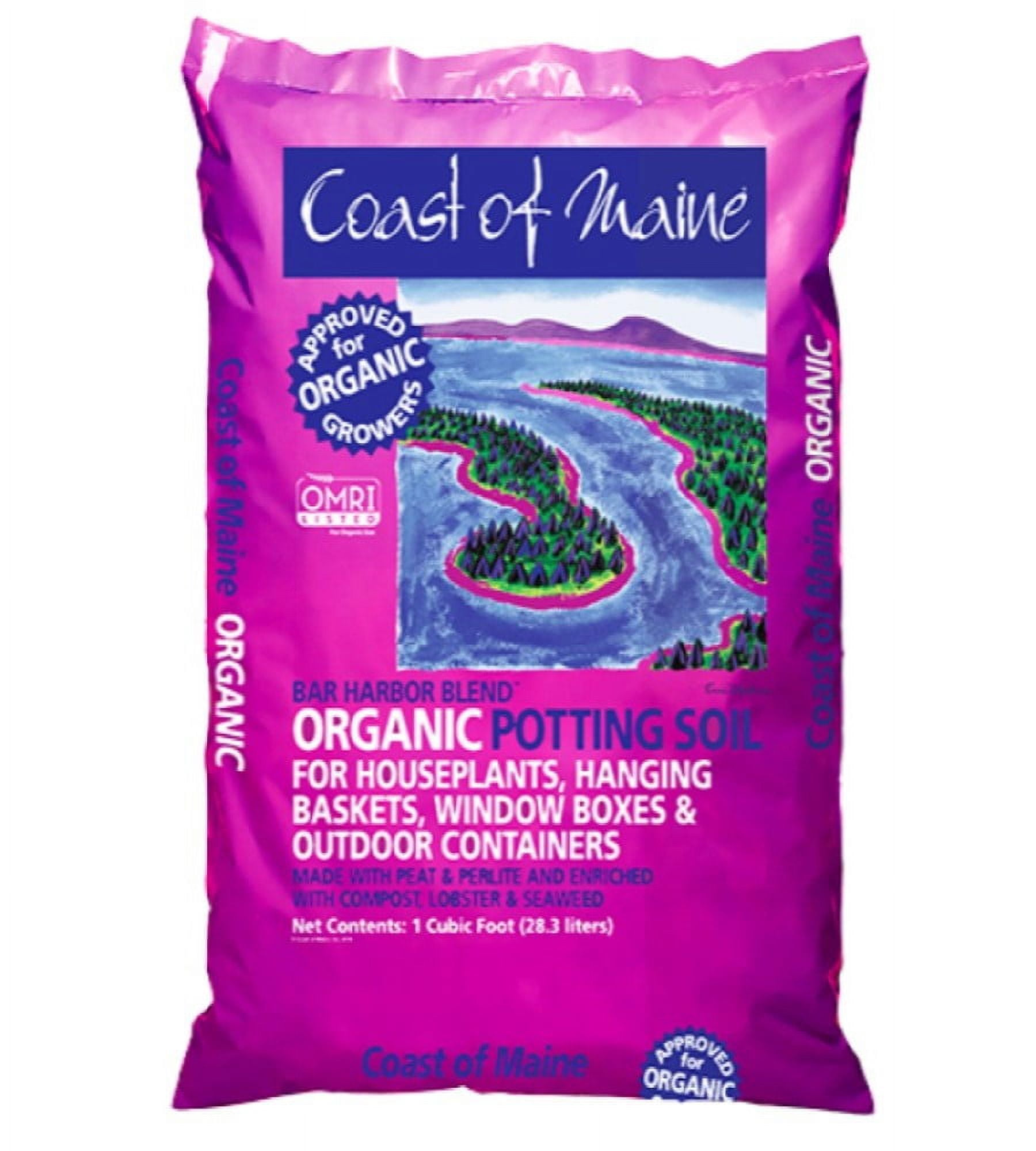 Coast of Maine (#BH1) Bar Harbor Blend, Organic Potting Soil, 1 cu ft
