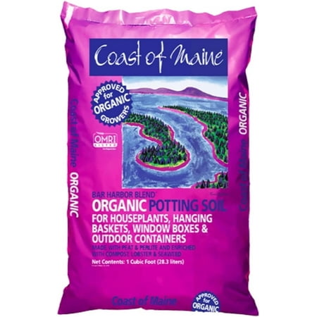 Coast of Maine #BH1 Bar Harbor Blend, Organic Potting Soil, 1 cu ft