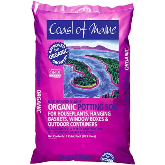 Coast of Maine #BH1 Bar Harbor Blend, Organic Potting Soil, 1 cu ft