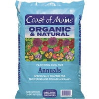Coast of Maine Organic & Natural Planting Soil for Annuals 20QT ANNUAL PLANT MIX, Each