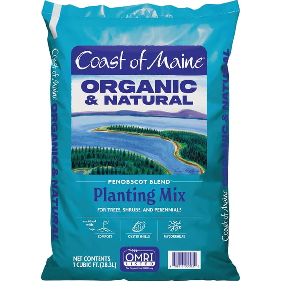 Coast of Maine Penobscot Blend Organic Compost & Peat Top Soil - Single Pack