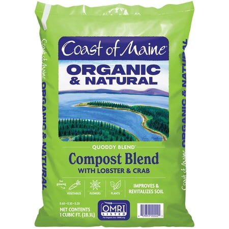 Coast of Maine Quoddy Blend Organic Compost - Single Pack