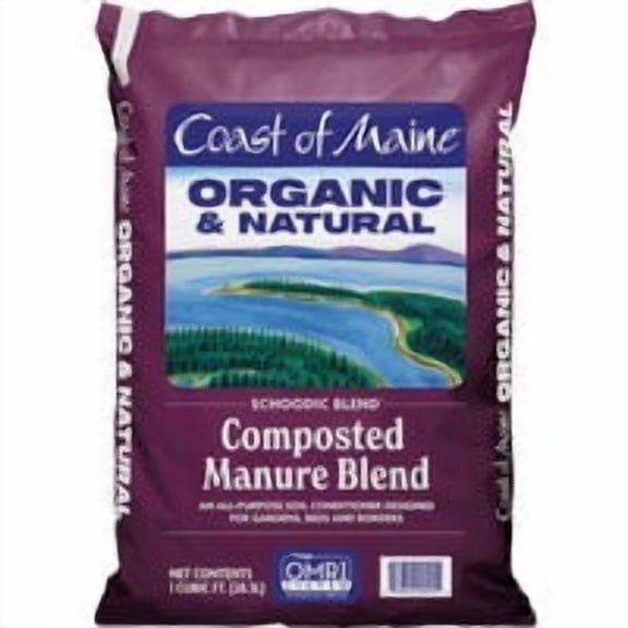 Coast of Maine Schoodic Blend Composted Manure - Pack of 5