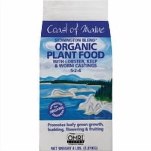 Coast of Maine Stonington Blend Organic Plant Food - Pack of 3 Bulk Buy Multipack