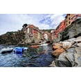 thumbnail image 1 of Coast of Riomaggiore, Italy Photography A-90737 (24x36 Giclee Gallery Art Print, Vivid Textured Wall Decor), 1 of 3