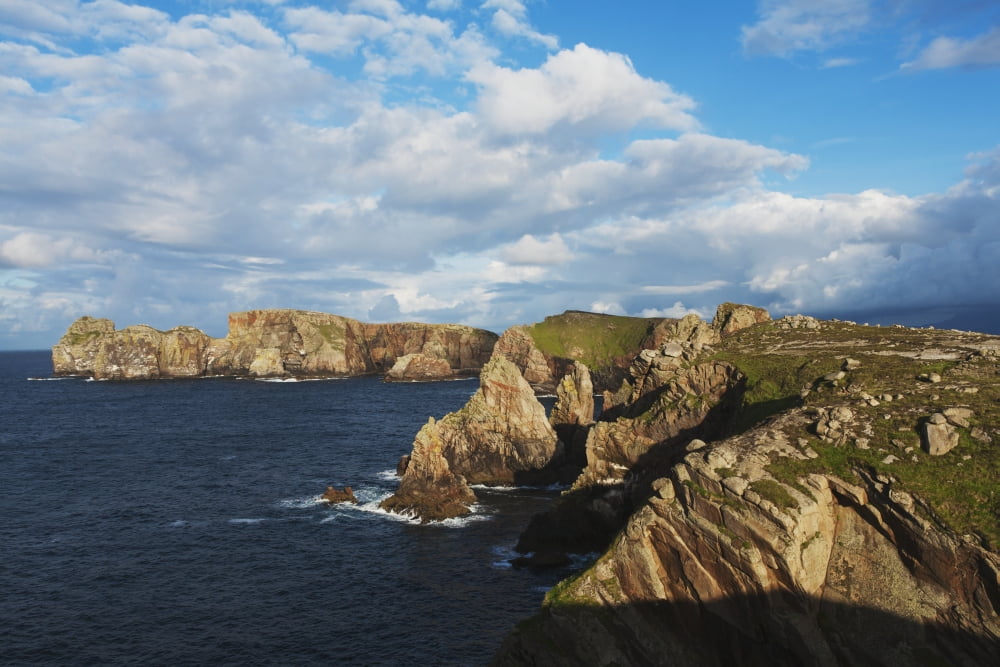 Coast on Tory Island County Donegal Ireland Canvas Art - Carl Bruemmer Design Pics (19 x 12)