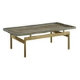 thumbnail image 1 of Coast To Coast Imports Biscayne Wood Veneer Weathered Cocktail Table, 1 of 7