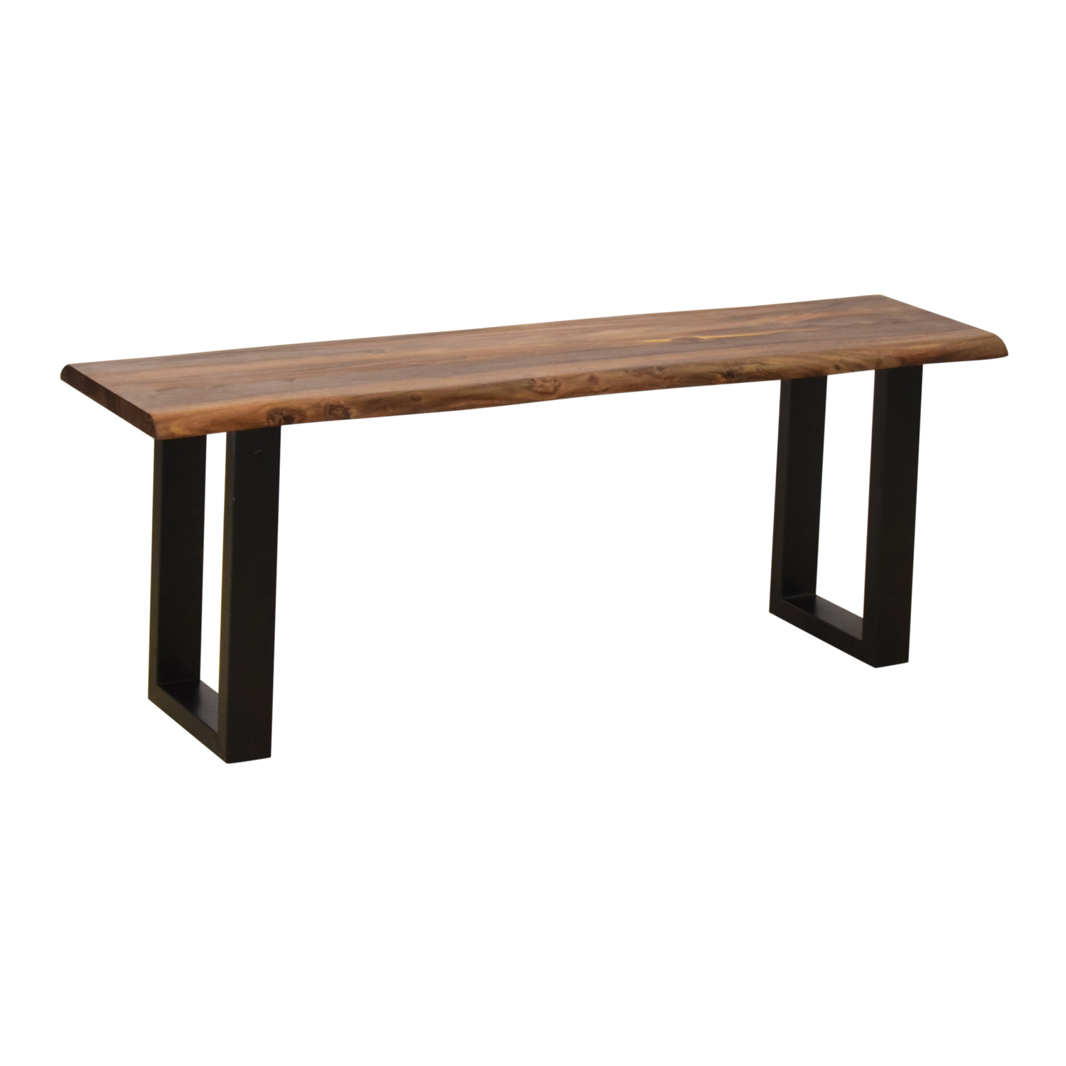 Exotic Bench Coast to Coast Heath Exotic Live Edge Solid Sheesham Wood Counter ...