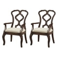 thumbnail image 1 of Coast to Coast Set of 2 Chateau Upholstered Dining Arm Chairs, 1 of 5