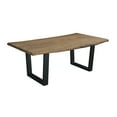 thumbnail image 1 of Coast to Coast Knox Acacia Wood Live Edge Dining Table, 30"H x 79"W x 38"D, Sequoia Light Brown Acacia, 1 of 10