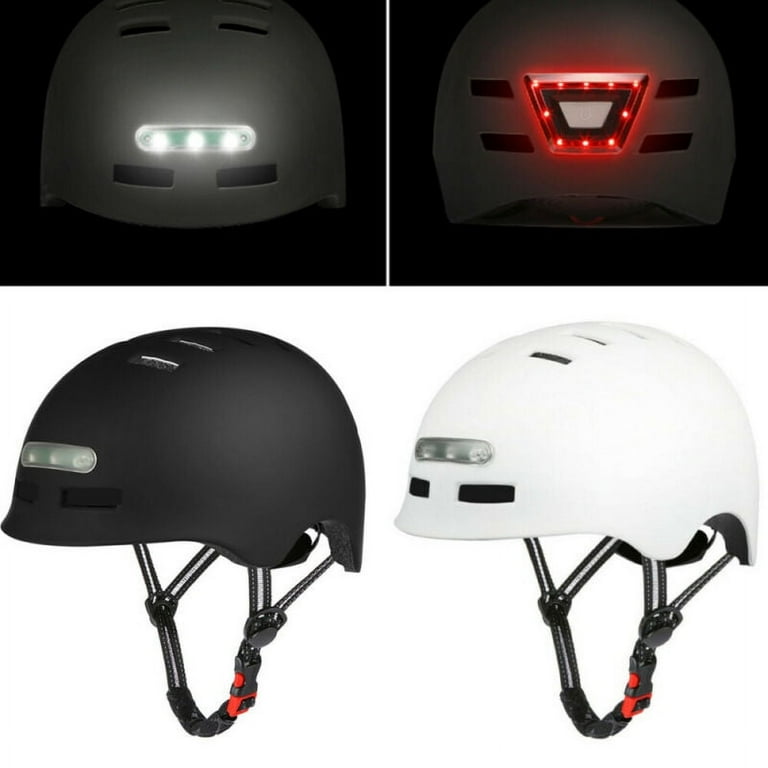 CoastaCloud Smart Bike Helmet, Adjustable Size, LED Lights