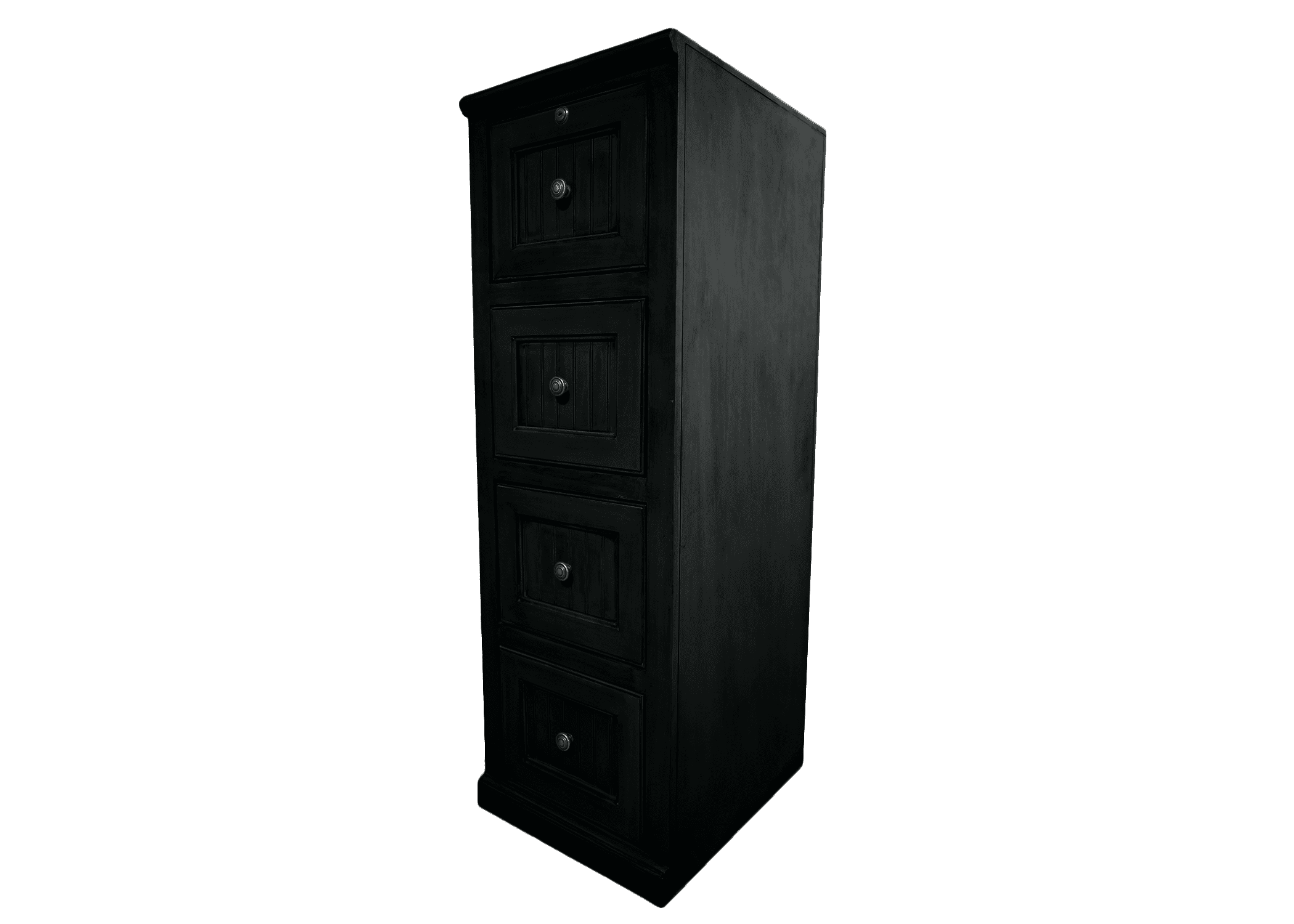 Coastal 4 Drawer File Cabinet