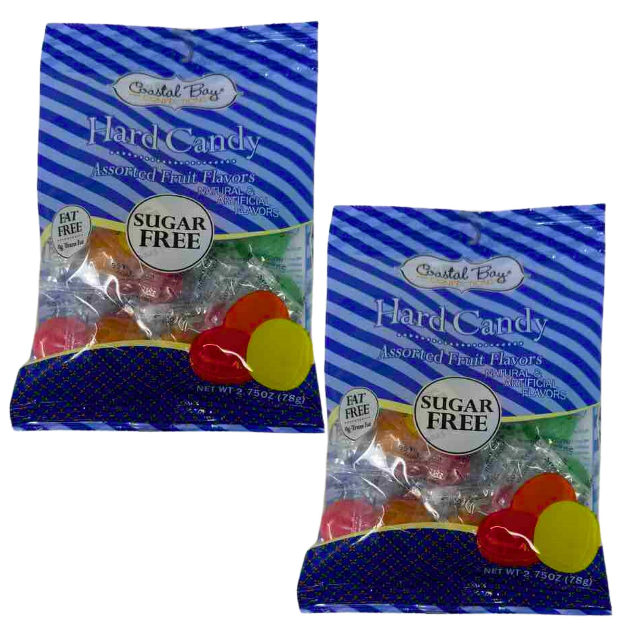 Coastal Bay Assorted Flavor Hard Candy 2.75Oz Sugar-Free Candy Gift Bag ...