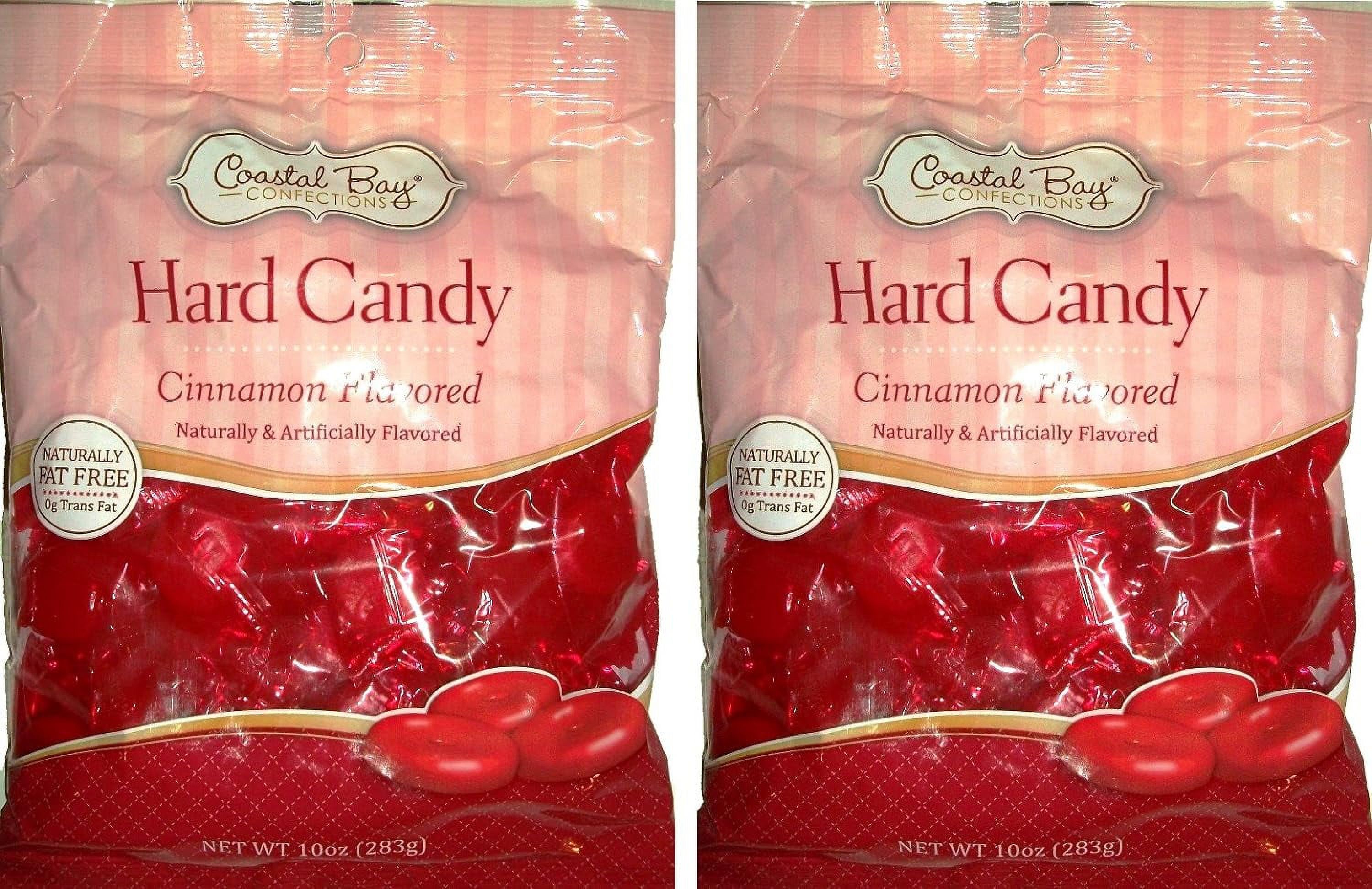Coastal Bay Cinnamon Flavored Hard Candy 10 Oz Bag (2 Pack)