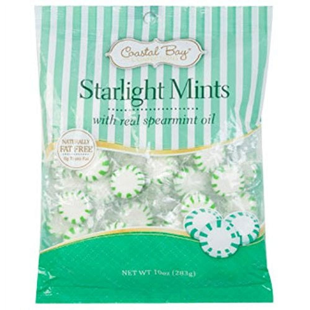 Coastal Bay Starlight MintsSpearmint10 ounce Bag (Pack of 3