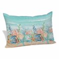 thumbnail image 1 of Coastal Beach Pillow Protectors with Zipper Standard Size, Ocean Wave Summer Sea Starfish Coral Teal Beige Soft Brushed Microfiber Breathable Throw Pillow Covers, Pillowcase for Couch Sofa 20"x26", 1 of 9