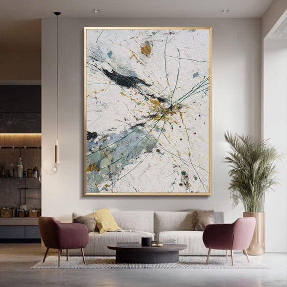 Coastal Beach Scene With Soft Waves Poster Nautical Landscape Art, Serene Ocean View, Rustic Wall Decor, Seaside Cottage Print 1307, Stretched Canvas Size 16x24 F03.1.22l1524