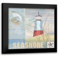 thumbnail image 1 of Coastal Beacon II 12x12 Black Modern Framed Museum Art Print Titled - Art Licensing Studio, 1 of 5