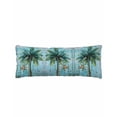 thumbnail image 1 of Coastal Blue Green Body Pillow Cover 20 x 60 Inch Decorative Pillow Cover Ocean Beach Tropical Plant Starfish Lumbar Pillowcase Seasonal Rectangle Cushion Case for Couch Sofa Bed Living Room, 1 of 7