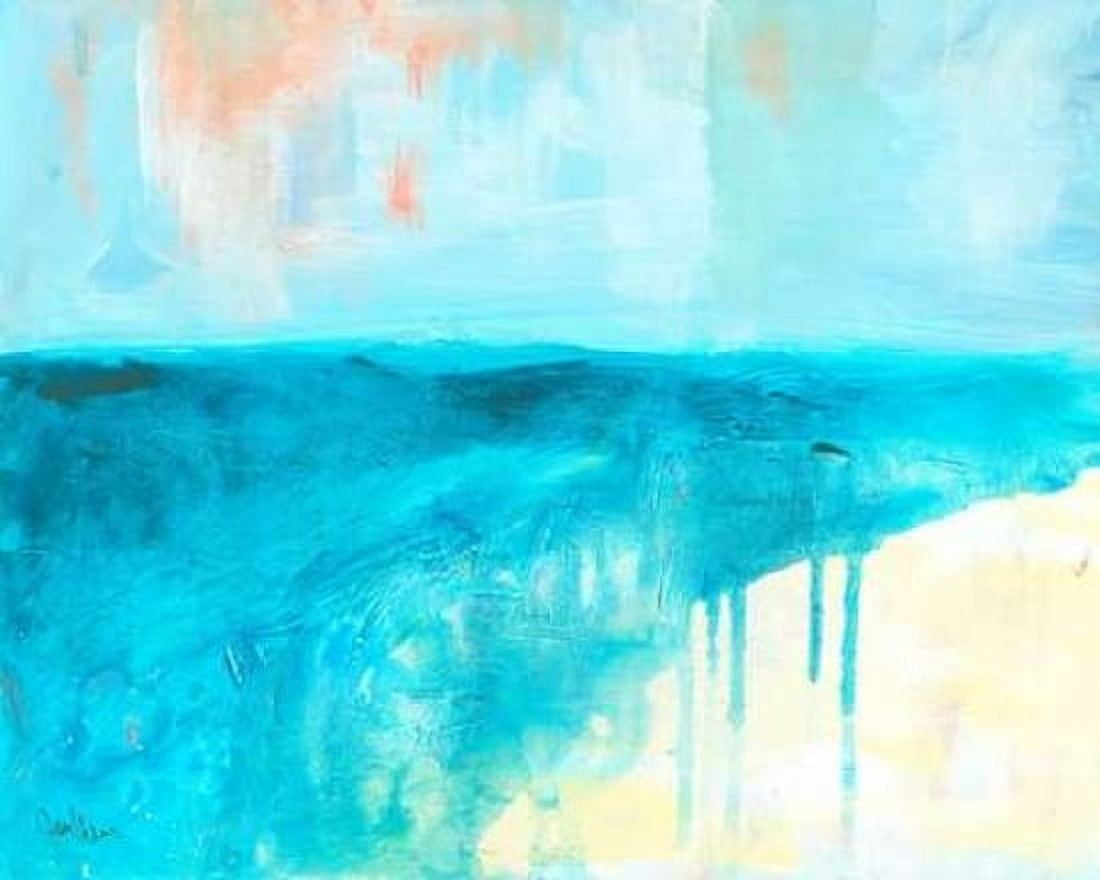 Coastal Blues 2 Canvas Art - Jan Weiss (24 x 30)