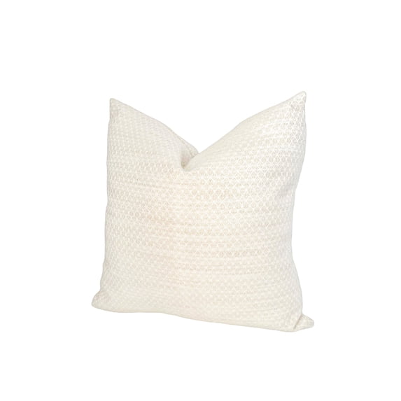 Coastal Breeze Beige Indoor Outdoor Pillow 24x24