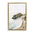 thumbnail image 1 of Stupell Industries Coastal California Cove Gold Framed Floater Canvas Wall Art, design by Sisi and Seb, 31 x 21, 1 of 9