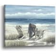 thumbnail image 1 of Coastal Canvas Wall Art Painting: Beach Picture Textured Ocean Seaside Chair Scene Print Abstract Hand Painted Seascape Artwork Decor for Bedroom Living Room, 1 of 4