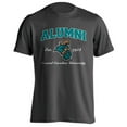thumbnail image 1 of Coastal Carolina Chanitcleers Alumni Arch Short Sleeve Charcoal T-Shirt Medium, 1 of 3