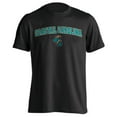 thumbnail image 1 of Coastal Carolina Chanitcleers Classic Arch Mascot Short Sleeve Black T-Shirt Medium, 1 of 3