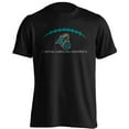 thumbnail image 1 of Coastal Carolina Chanitcleers Football Laces Out Short Sleeve Black T-Shirt 2XL, 1 of 3