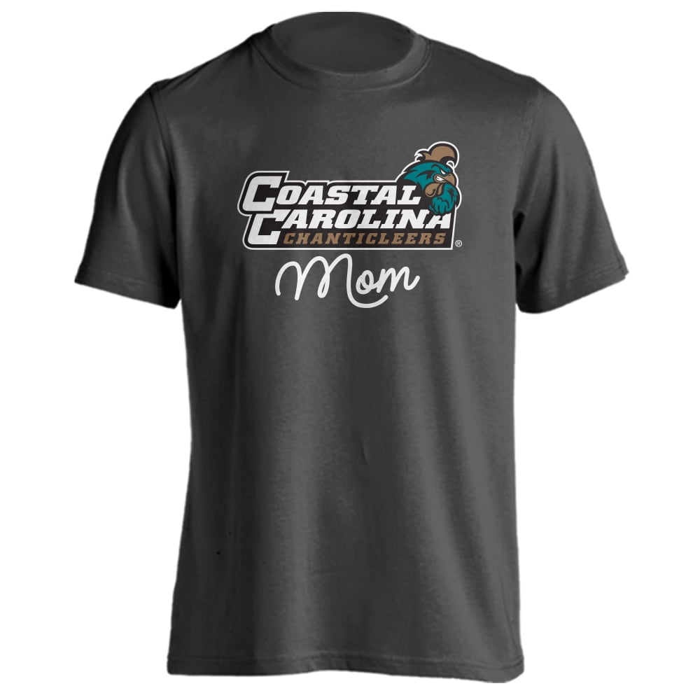 Chanticleers Parent T-shirt Coastal Carolina Chanitcleers Dad Proud Parent Short Sleeve Charcoal T Shirt Xl Coastal Carolina Dad Shirt