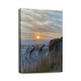 thumbnail image 1 of Coastal Charm Wall Decor 12X16 Inch Canvas of a Small Beach Scene Perfect Blue Sea Seascape for Your Bathroom, Bedroom, Office & Kitchen., 1 of 7