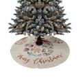 thumbnail image 1 of Coastal Christmas Christmas Tree Skirt 36 Inches Large Christmas Skirt Tree, Xmas Balls Nautical Starfish Tree Skirt Christmas Decorations for Fireplace Party Holidays Indoor Outdoor, 1 of 7