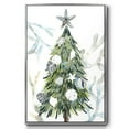 thumbnail image 1 of Coastal Christmas Shell Collection B - Framed Gallery Wrapped Holiday Canvas - 25 x 37 - Silver Frame, 1 of 8