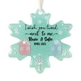 thumbnail image 1 of Coastal Christmas Tree Ornament,2D Acrylic Sea Glass Christmas Tree Hanging Decor, Christmas Pendants Decor with Rope, for Sea Lovers, Xmas Tree Friendship Keepsake Decor 3.15 Inch, 1 of 6