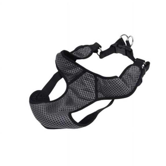 Coastal Comfort Soft Grey with Black Sport Wrap Harness Large 1 ea