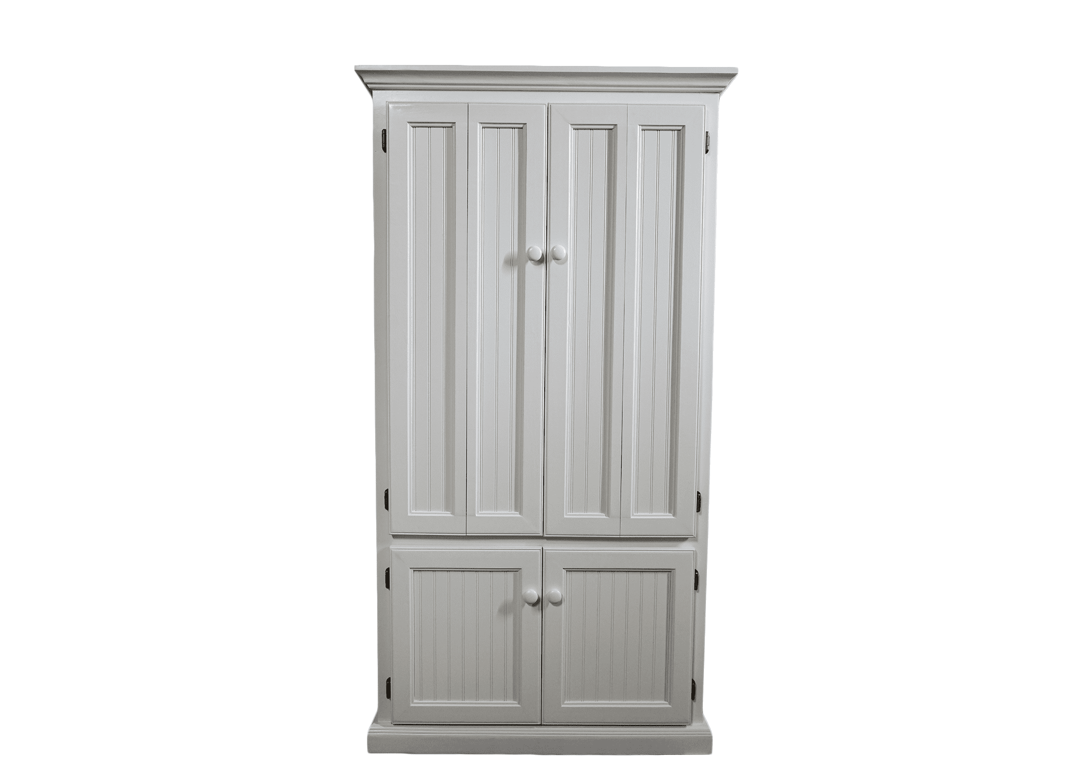 Coastal Computer Armoire Desk