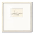 thumbnail image 1 of Coastal Contour Sketch IPremium Framed Print, 1 of 1