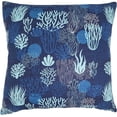 thumbnail image 1 of Coastal Coral Pillow Cover, 1 of 4