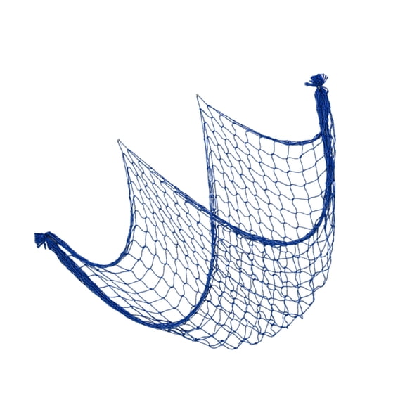 Coastal Cotton Fishing Net Decoration,Oceanic Themed Wall Art Decoration