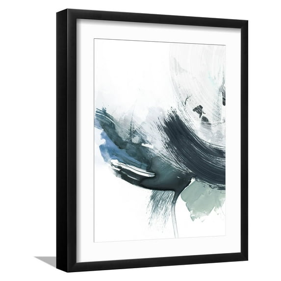 Art.com Coastal Crush I Art Print by Victoria Borges, Black Frame Wall Art, 17" x 21"